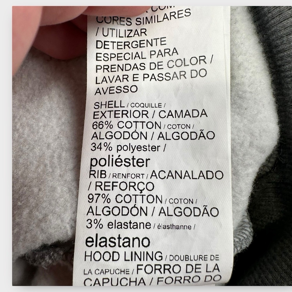 PUMA Essentials No 1 Logo Hoodie Mens S Gray Pullover Athletic Streetwear Sporty - Picture 8 of 13